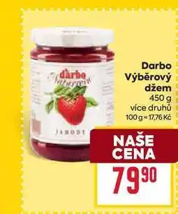 Billa Darbo Výběrový džem 450 g nabídka