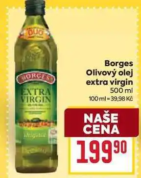 Billa Borges Olivový olej extra virgin 500 ml nabídka