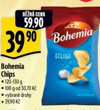 Albert Bohemia Chips 120-130 g nabídka