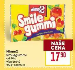 Billa Nimm2 Smilegummi od 90 g nabídka