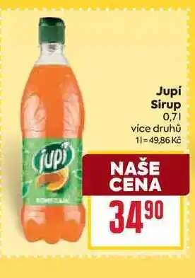 Billa Jupí Sirup 0,7l nabídka