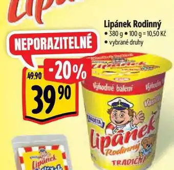 Albert Lipánek Rodinný 380 g nabídka