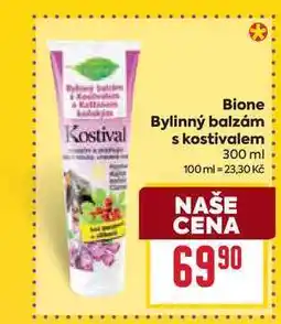 Billa Bione Bylinný balzám s kostivalem 300 ml nabídka