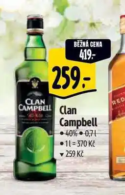 Albert Clan Campbell 40% 0,71 nabídka