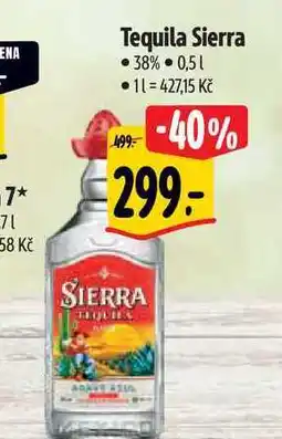 Albert Tequila Sierra 0,5 l nabídka