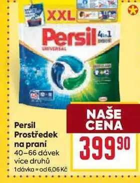 Billa Persil Prostředek na praní 40-66 dávek nabídka