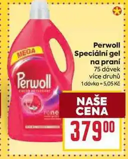 Billa Perwoll Speciální gel na praní 75 dávek nabídka