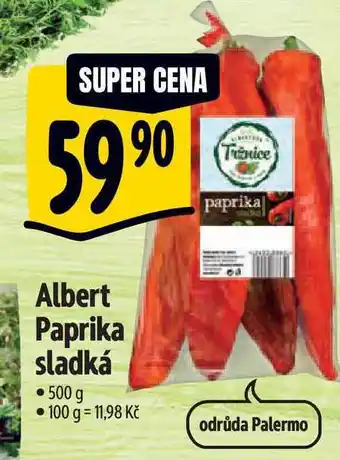 Albert Albert Paprika sladká 500 g nabídka