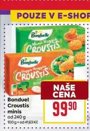 Billa Bonduel Croustis minis od 240 g nabídka