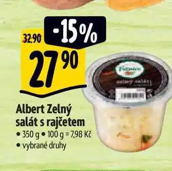 Albert Albert Zelný salát s rajčetem 350 g nabídka