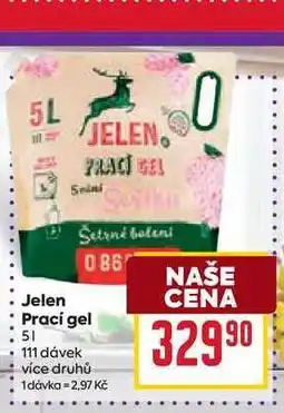 Billa Jelen Prací gel 5l nabídka