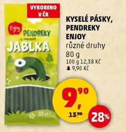 Penny Market Kyselé pásky, pendreky enjoy nabídka