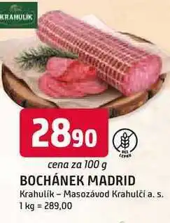 Trefa Krahulik BOCHÁNEK MADRID 100g nabídka