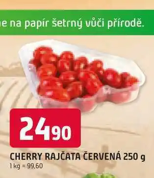 Trefa Rajčata cherry oválná 250 g nabídka