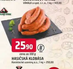 Trefa HASIČSKÁ KLOBÁSA 100g nabídka