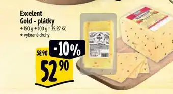 Albert Excelent Gold - plátky 150 g nabídka