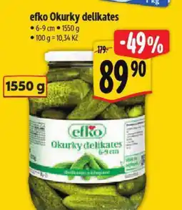 Albert efko Okurky delikates nabídka