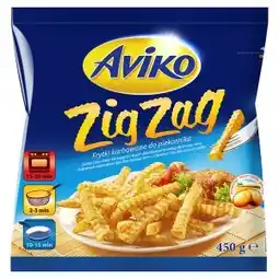 Albert Aviko Zig Zag bramborové hranolky do trouby vlnkované 450g nabídka