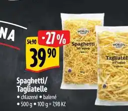 Albert Spaghetti/ Tagliatelle chlazené 500 g nabídka