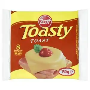 Trefa Zott Toasty Toast tavený plátkový sýr 8 x 18,75g nabídka