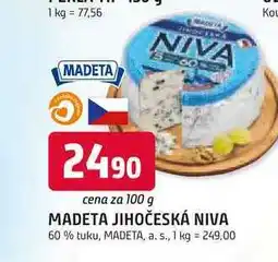 Trefa MADETA JIHOČESKÁ NIVA 60% tuku, 100g nabídka