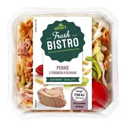 Albert Fresh Bistro Penne s tuňákem a olivami 170g nabídka