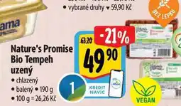 Albert Nature's Promise Bio Tempeh uzený 190 g nabídka