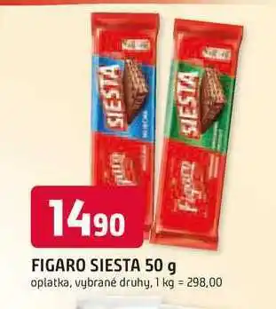 Trefa FIGARO SIESTA 50 g oplatka nabídka