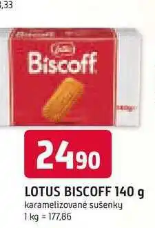 Trefa Lotus Biscoff Karamelizované sušenky 140g nabídka