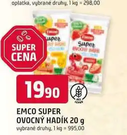 Trefa EMCO SUPER OVOCNÝ HADÍK 20 g nabídka