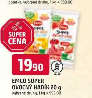 Trefa EMCO SUPER OVOCNÝ HADÍK 20 g nabídka