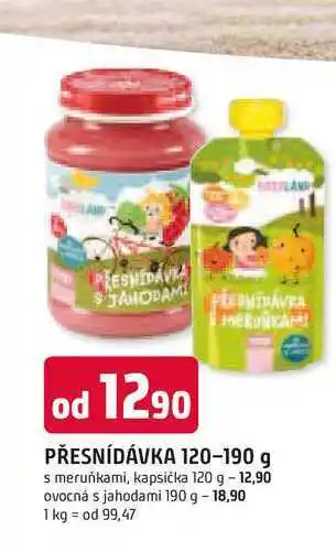 Trefa BABYLAND PŘESNÍDÁVKA kapsička 120 g nabídka