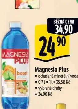 Albert Magnesia Plus ochucená minerální voda 0,7 l nabídka