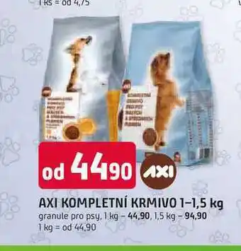 Trefa AXI KOMPLETNÍ KRMIVO 1-1,5 kg granule pro psy nabídka