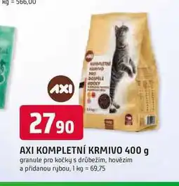 Trefa AXI KOMPLETNÍ KRMIVO 400 g granule pro kočky nabídka