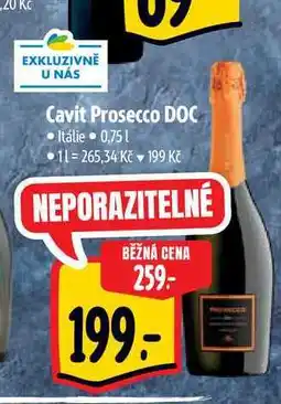 Albert Cavit Prosecco DOC 0,75 l nabídka