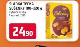 Trefa SLADKÁ TEČKA SUŠENKY 180-220 g vybrané druhy nabídka