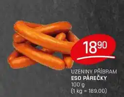 Flop ESO PÁREČKY 100g nabídka