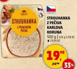 Penny Market Strouhanka z pečiva karlova koruna nabídka