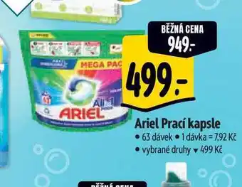 Albert Ariel Prací kapsle 63 dávek nabídka