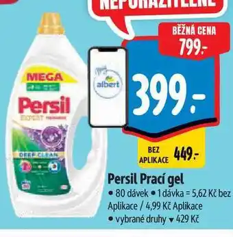 Albert Persil Prací gel 80 dávek nabídka