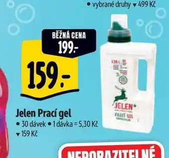 Albert Jelen Prací gel 30 dávek nabídka