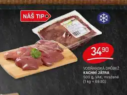 Flop KACHNÍ JÁTRA 500 g, VAK, mražené nabídka