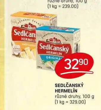 Flop SEDLČANSKÝ HERMELÍN různé druhy, 100g nabídka