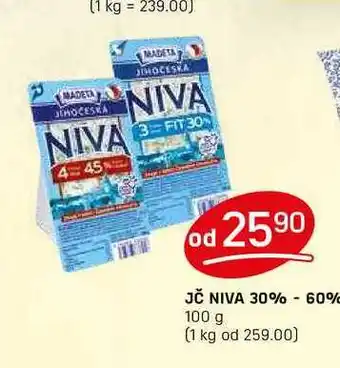 Flop JČ NIVA 30%-60% 100g nabídka