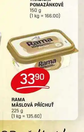 Flop RAMA MÁSLOVÁ PŘÍCHUŤ 225 g nabídka