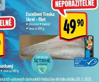 Albert Excellent Treska Skrei - filet 100g nabídka