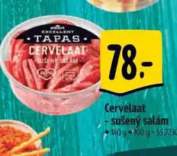 Albert Cervelaat sušený salám 140 g nabídka