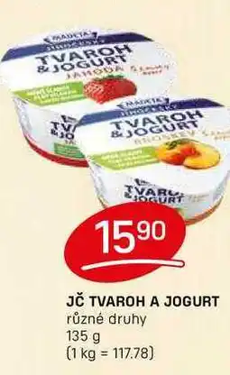 Flop JČ TVAROH A JOGURT různé druhy 135 g nabídka