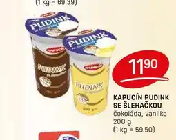 Flop KAPUCÍN PUDINK SE ŠLEHAČKOU čokoláda, vanilka 200 g nabídka